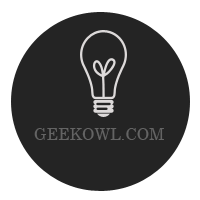 Geekowl circle blog button example