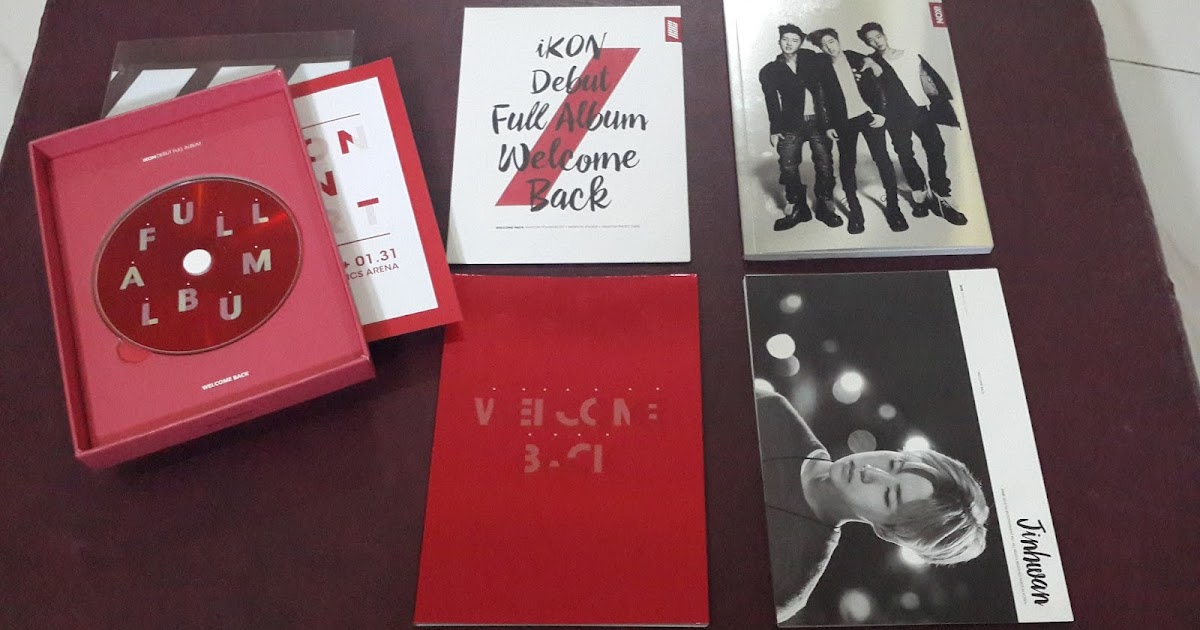 heartm le [Video] iKON DEBUT FULL ALBUM BACK] RED VER. UNBOXING