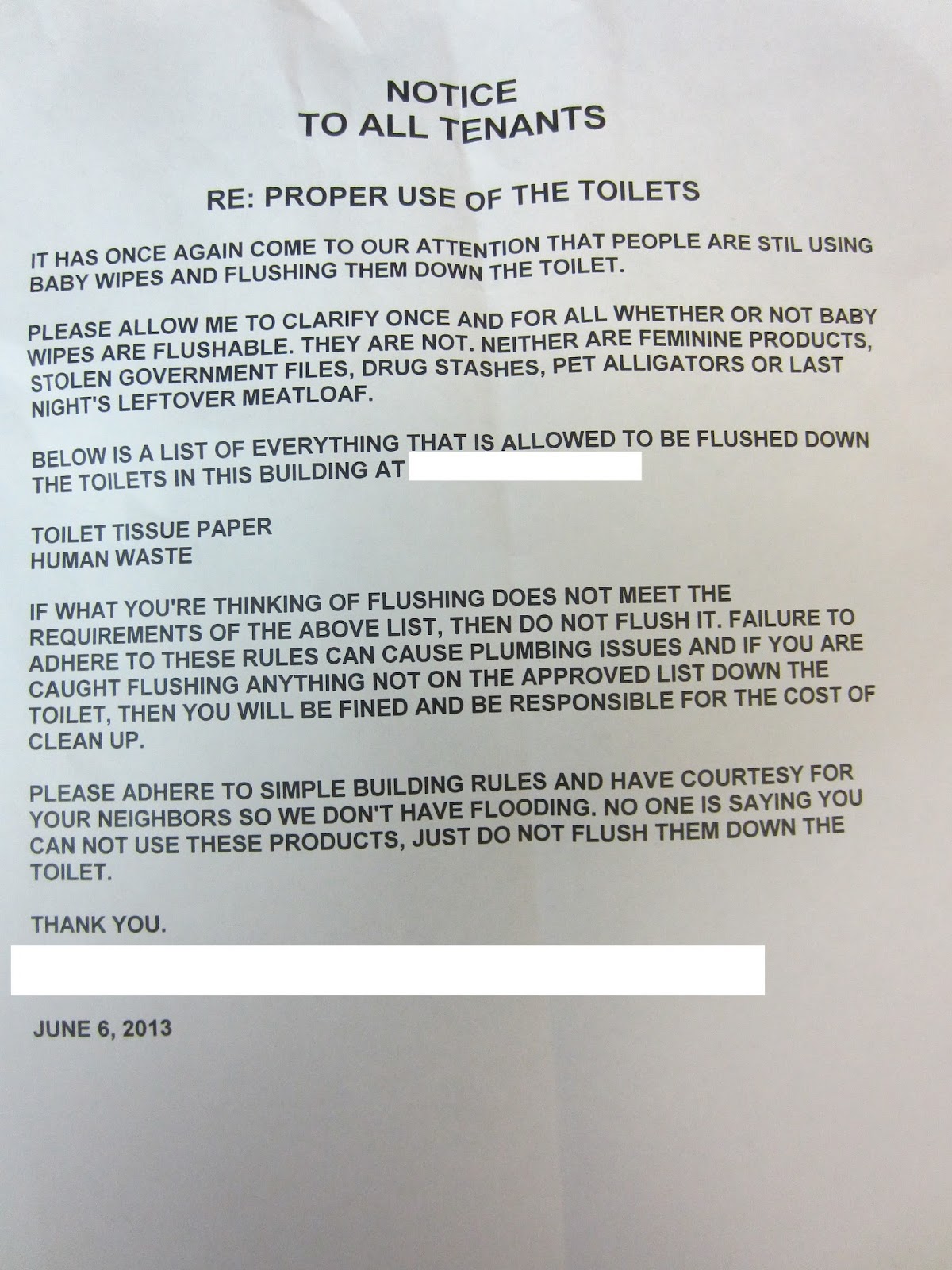 what they can flush down the toilets in this East Village ... what they can flush down the toilets in this East Village ...