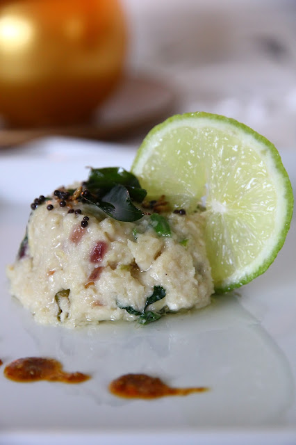 it's all about inspiration and upma with a twist!  