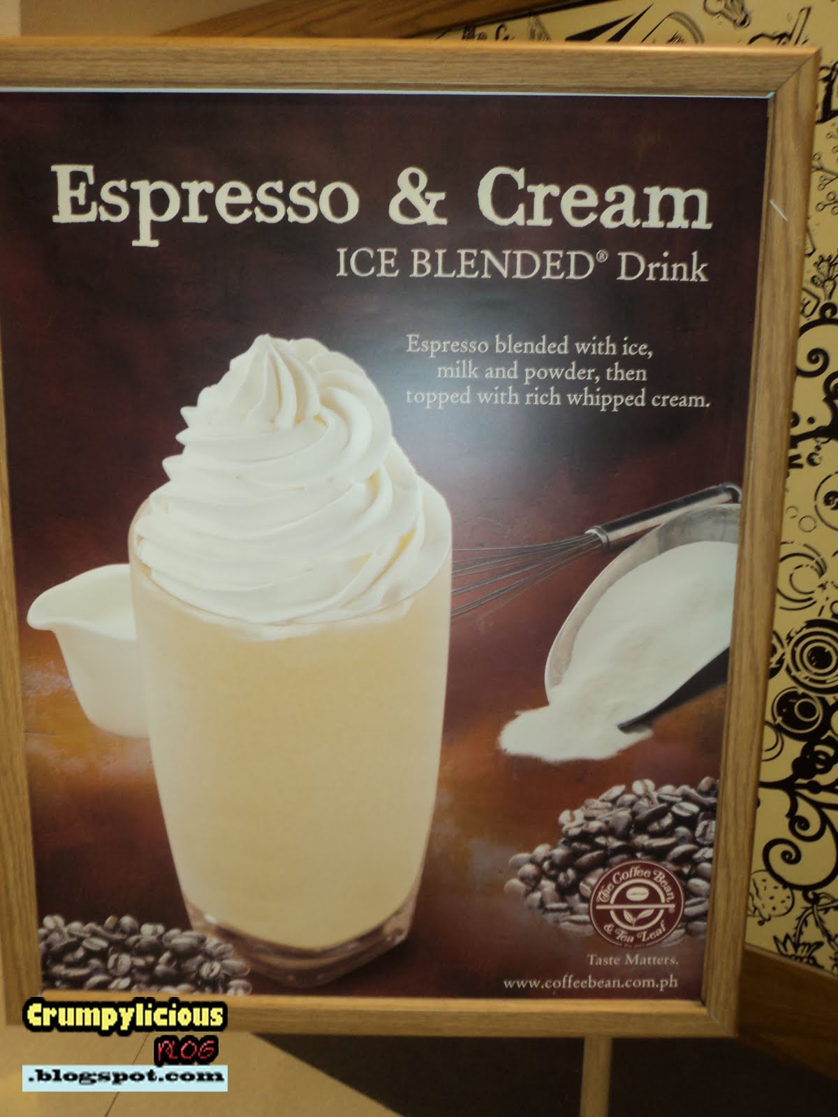 CBTL's Espresso & Cream Ice Blended My Kind of Coffee!
