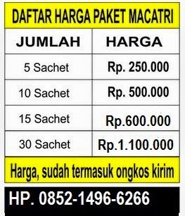 Daftrar Harga MacTrica Jus