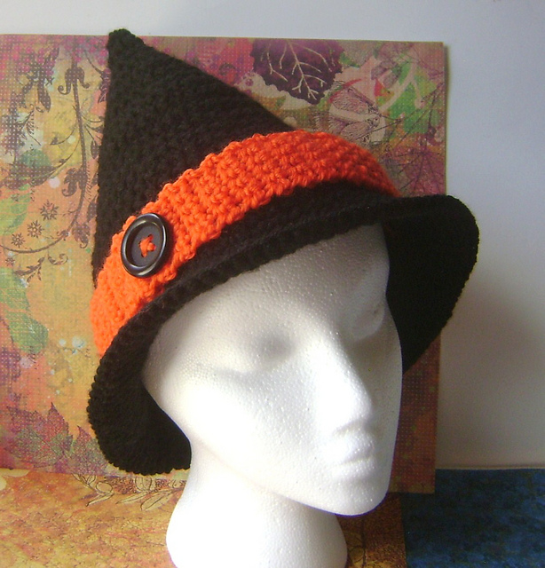 knit by nat NKBN Halloween Edition Crochet Witch's Hat