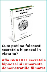 Manualul de hipnoza gratuit : “Adevarul despre hipnoza”