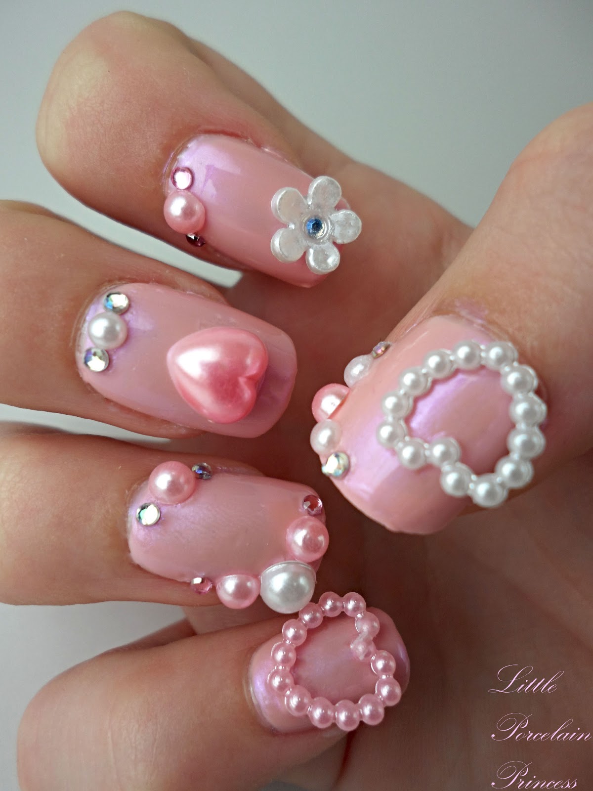 Little Porcelain Princess: Manicure Monday: Japanese 3D Nails