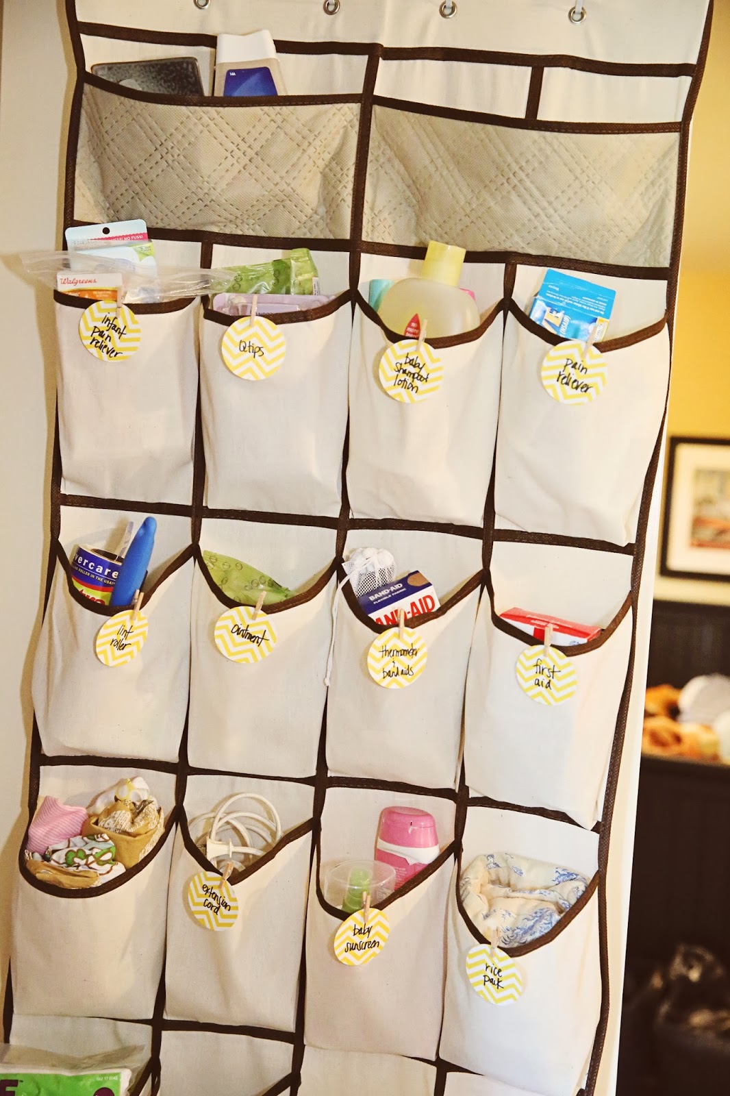 A Closet Makeover Organizing with Labels