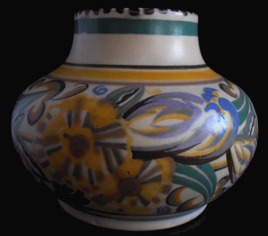 Rob's Poole Pottery Blog EJ Pattern Vase