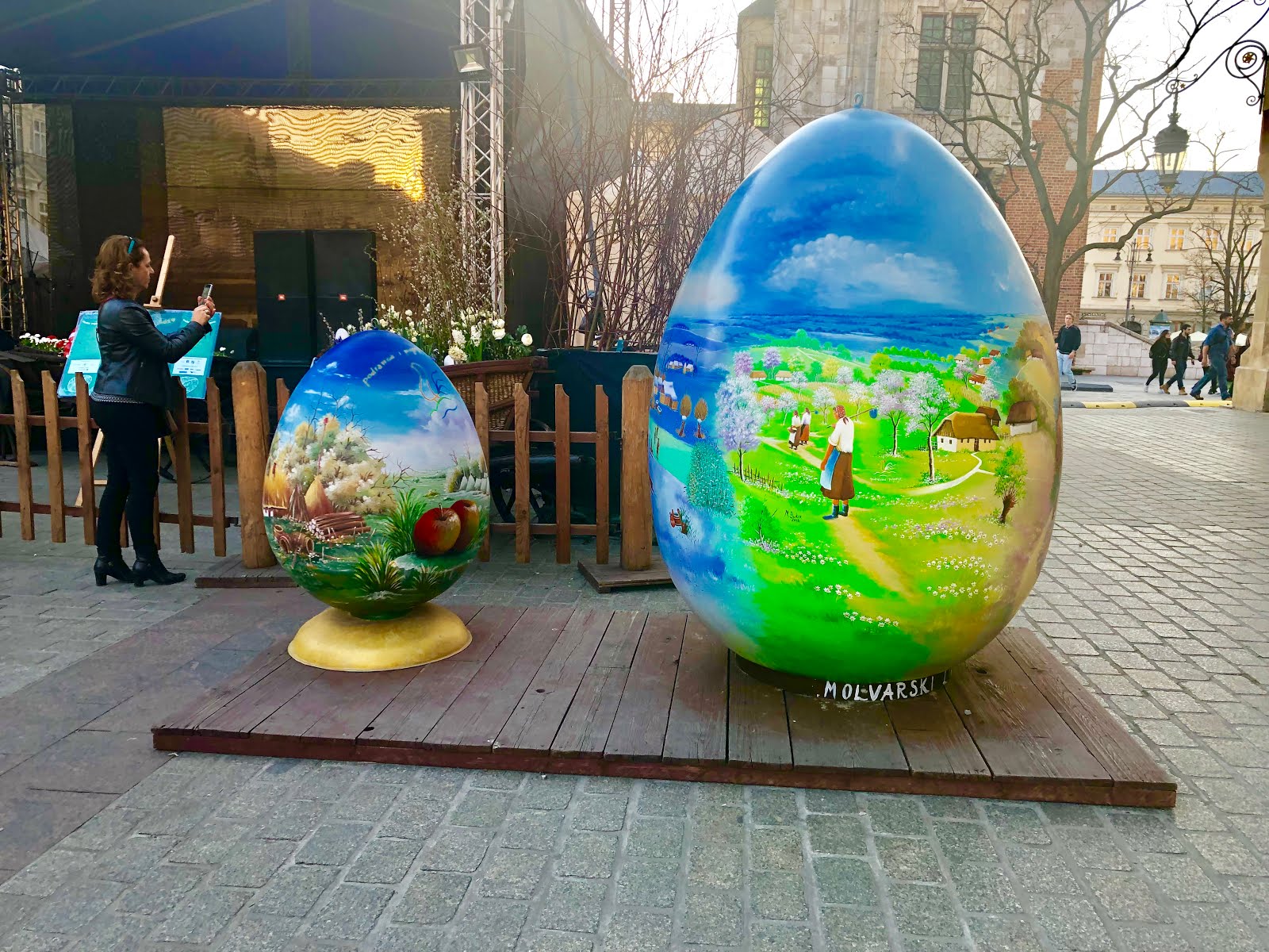 ilkbahar paskalya bayrami bir tutam karinca