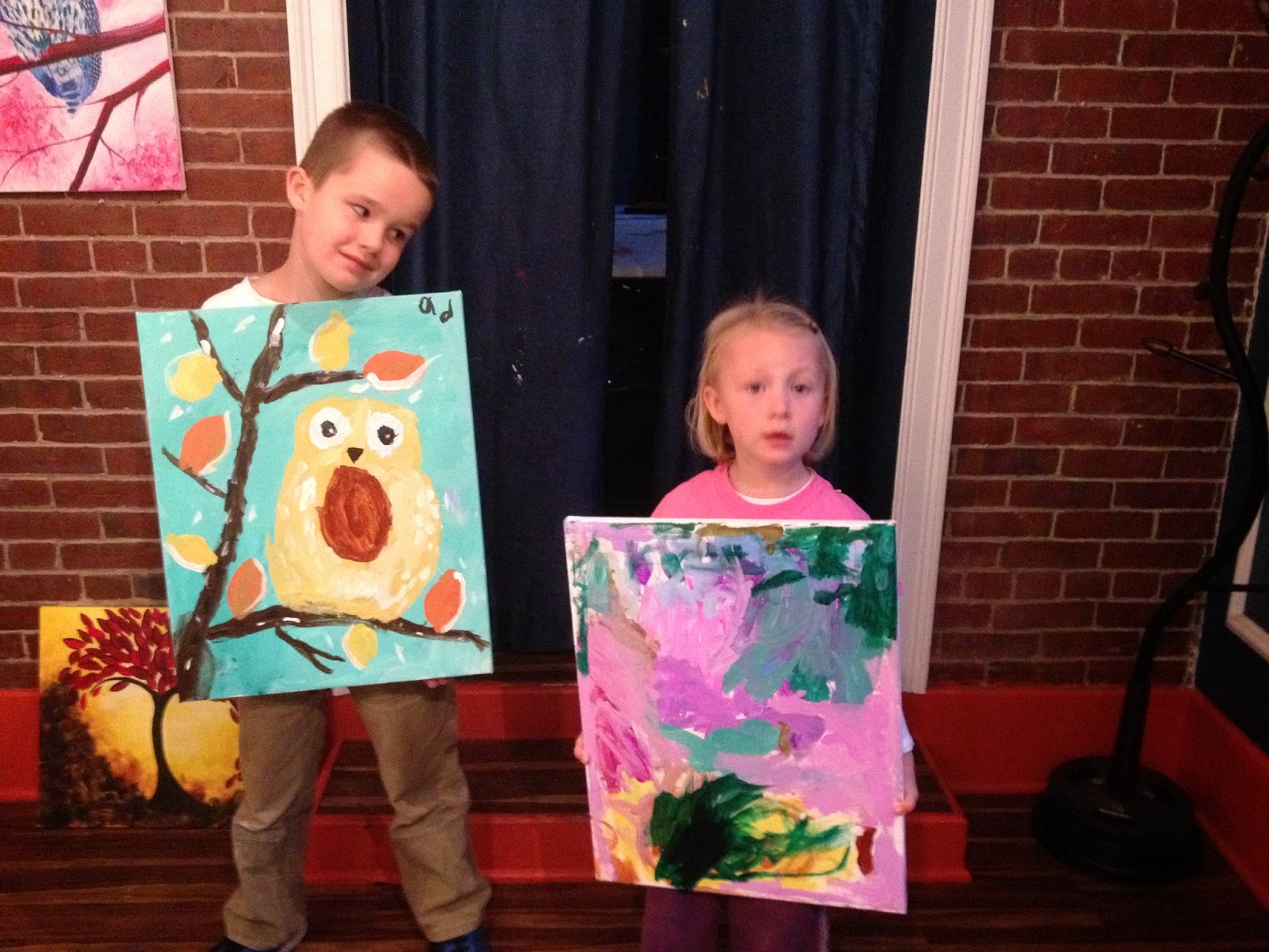 Deegan Family Blog Family Paint Night