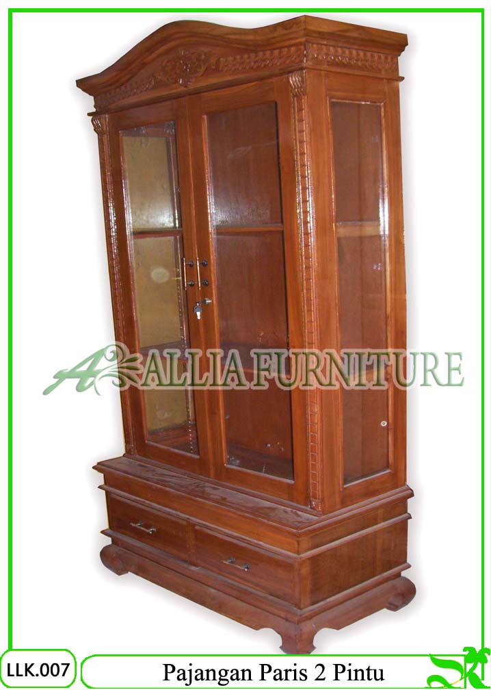 lemari buku hias klender model 2 pintu allia furniture lemari buku hias klender model 2 pintu allia furniture