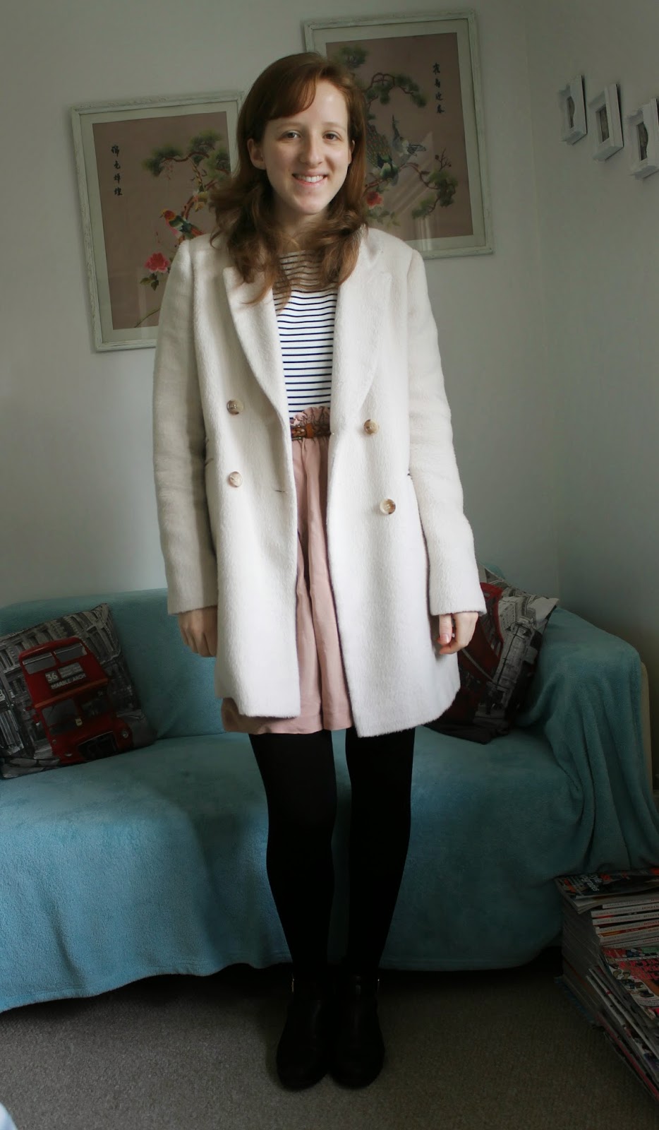 OOTD: A favourite skirt and a little French chic... with New Look, Primark and Warehouse