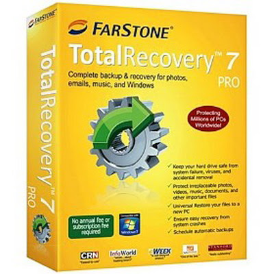 Farstone TotalRecovery Pro 7.1.2 Build 20110805