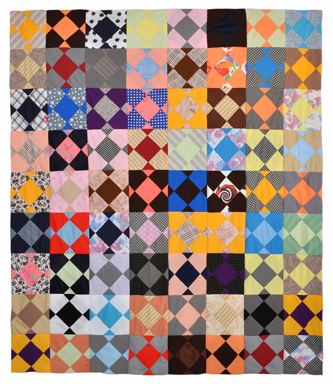 Wonkyworld reversible polyester double knit quilt