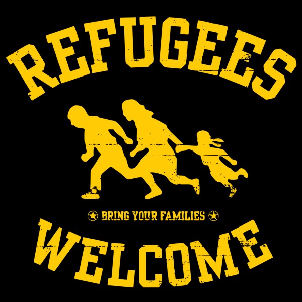 Solidaridad con los refugiados.