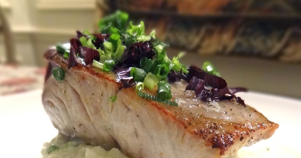 Scrumpdillyicious Sautéed MahiMahi with Spinach & Mash