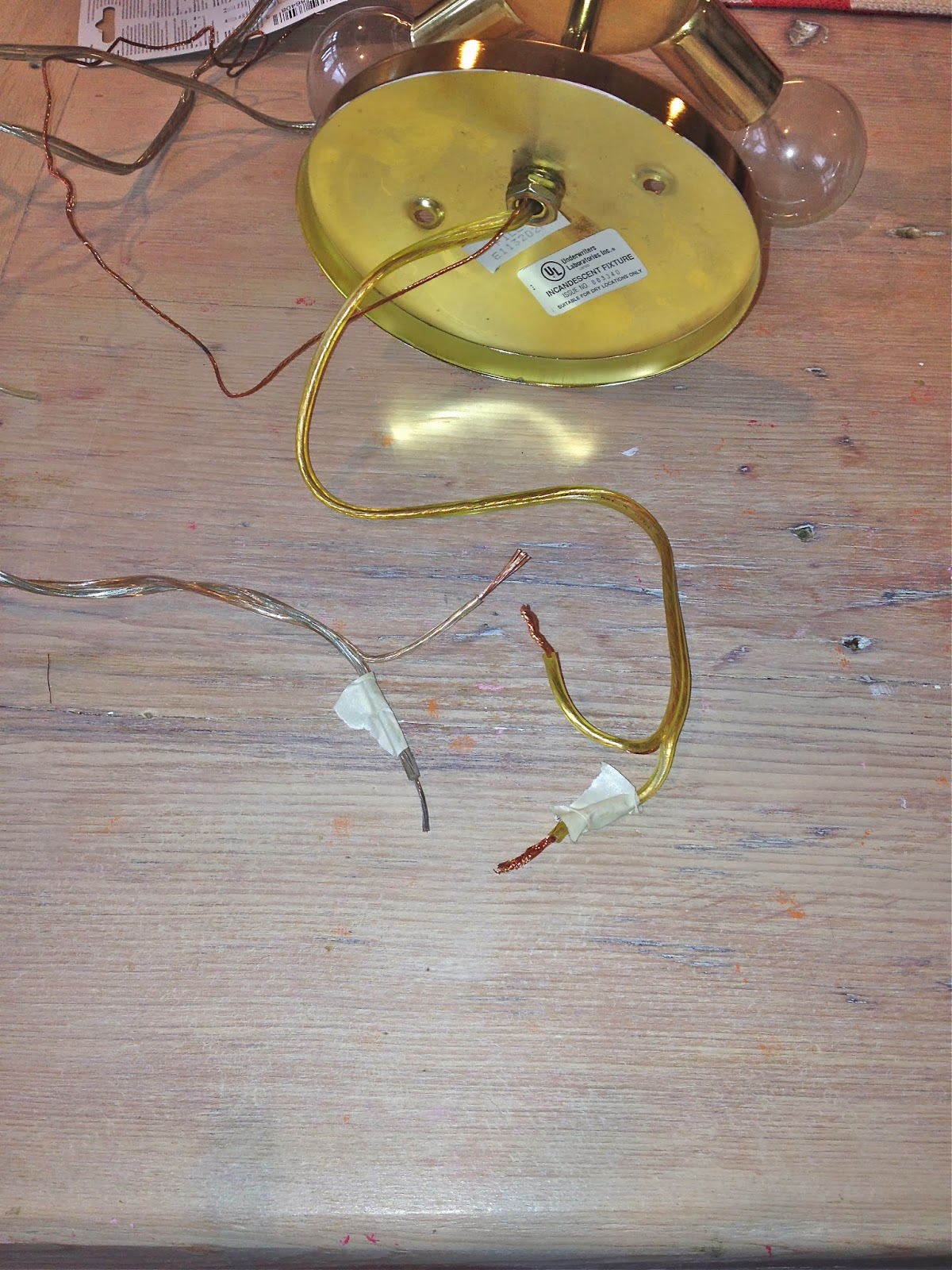 SHINY THINGS Lighting Week The Old Plug & Switch/ Hardwire