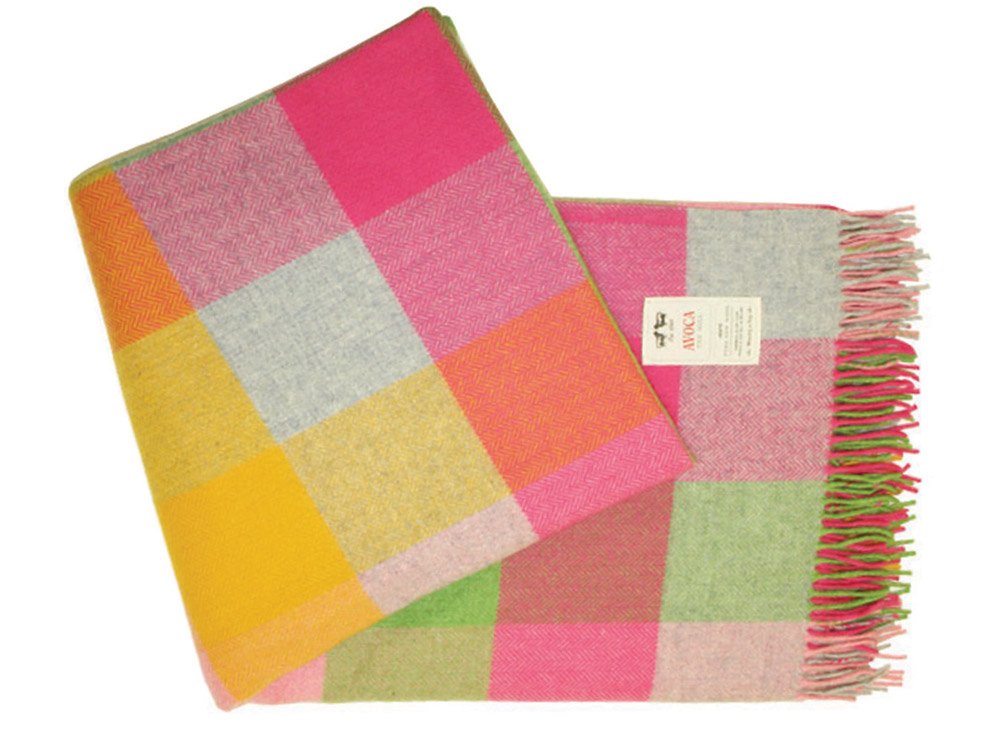 Chroma Lab Colorful Throws by Avoca