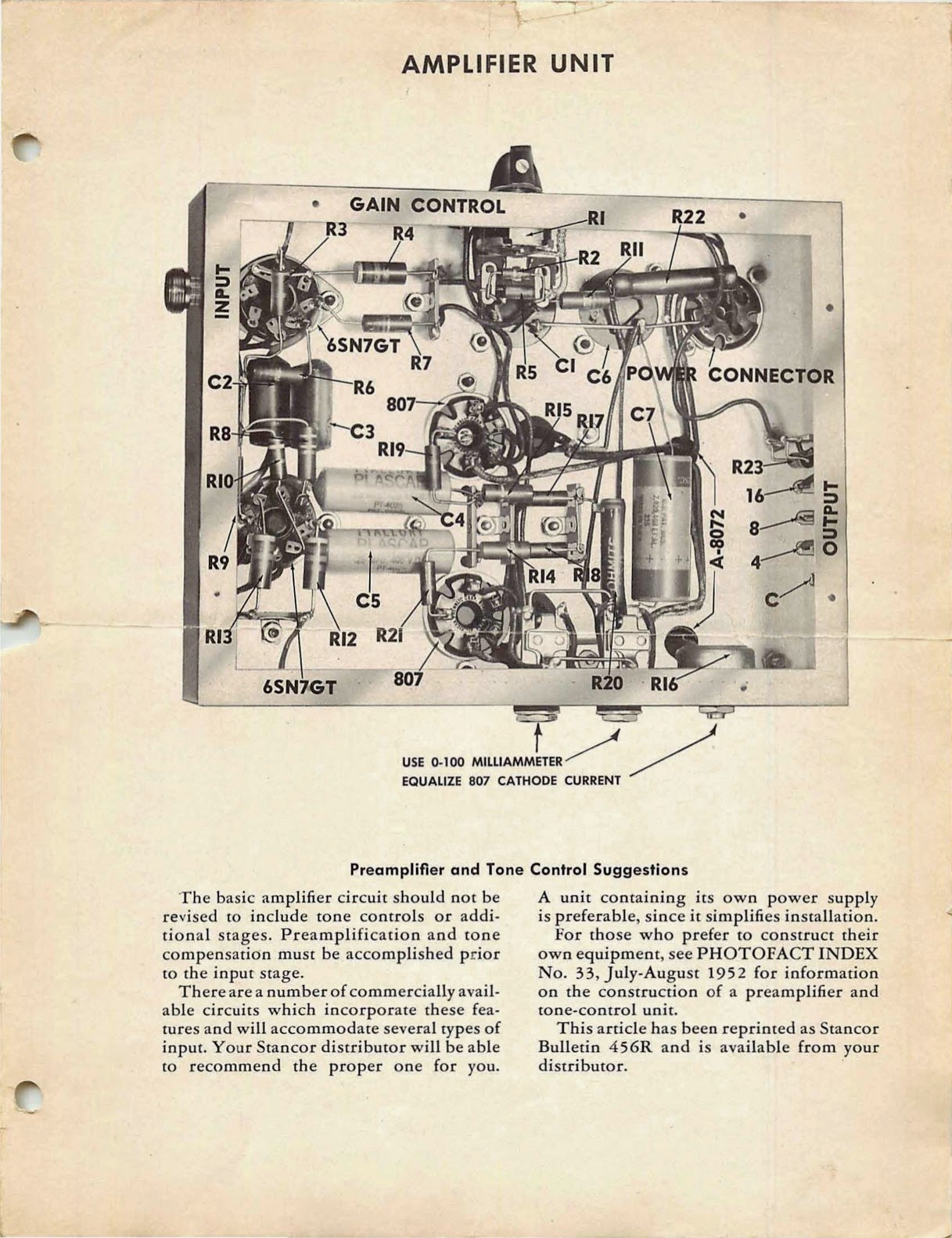 retro vintage modern hi-fi: Stancor Ultra-Linear Hi-Fi ...
