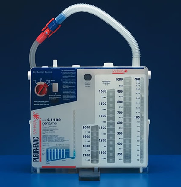 Respiratory Therapy Cave Chest tubes and pleural drainage systems