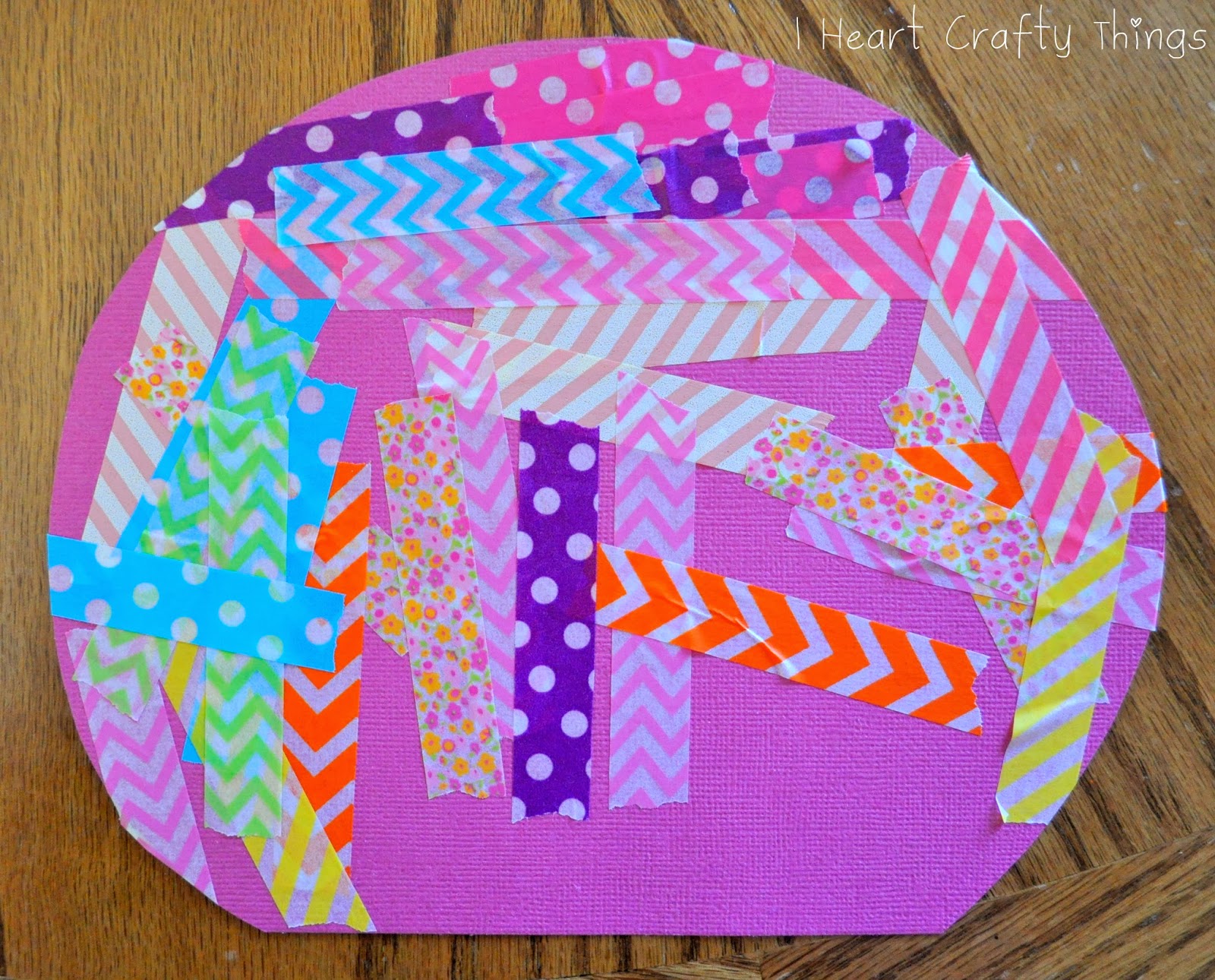 Washi Tape Turkey Craft