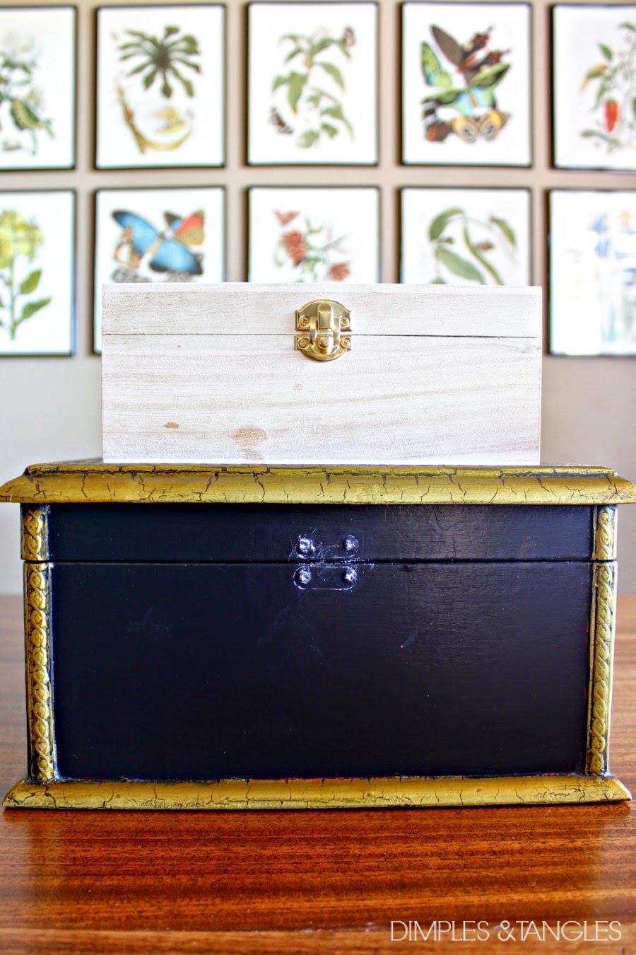 DIY LACQUERED BOXES Dimples and Tangles