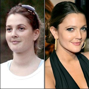 Drew Barrymore Nose Job