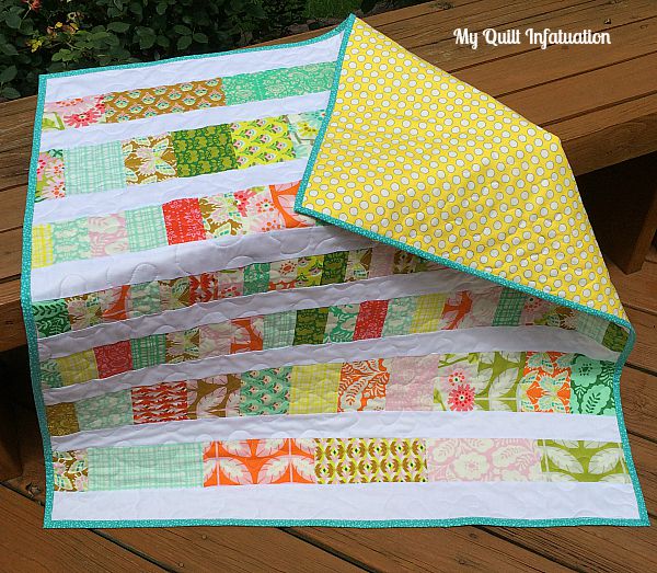 My Quilt Infatuation Clementine Baby Quilt