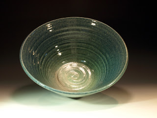 Pottery Serving bowl by Lori Buff