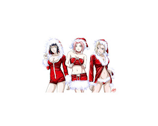 Free Download Anime Christmas Girls Wallpaper