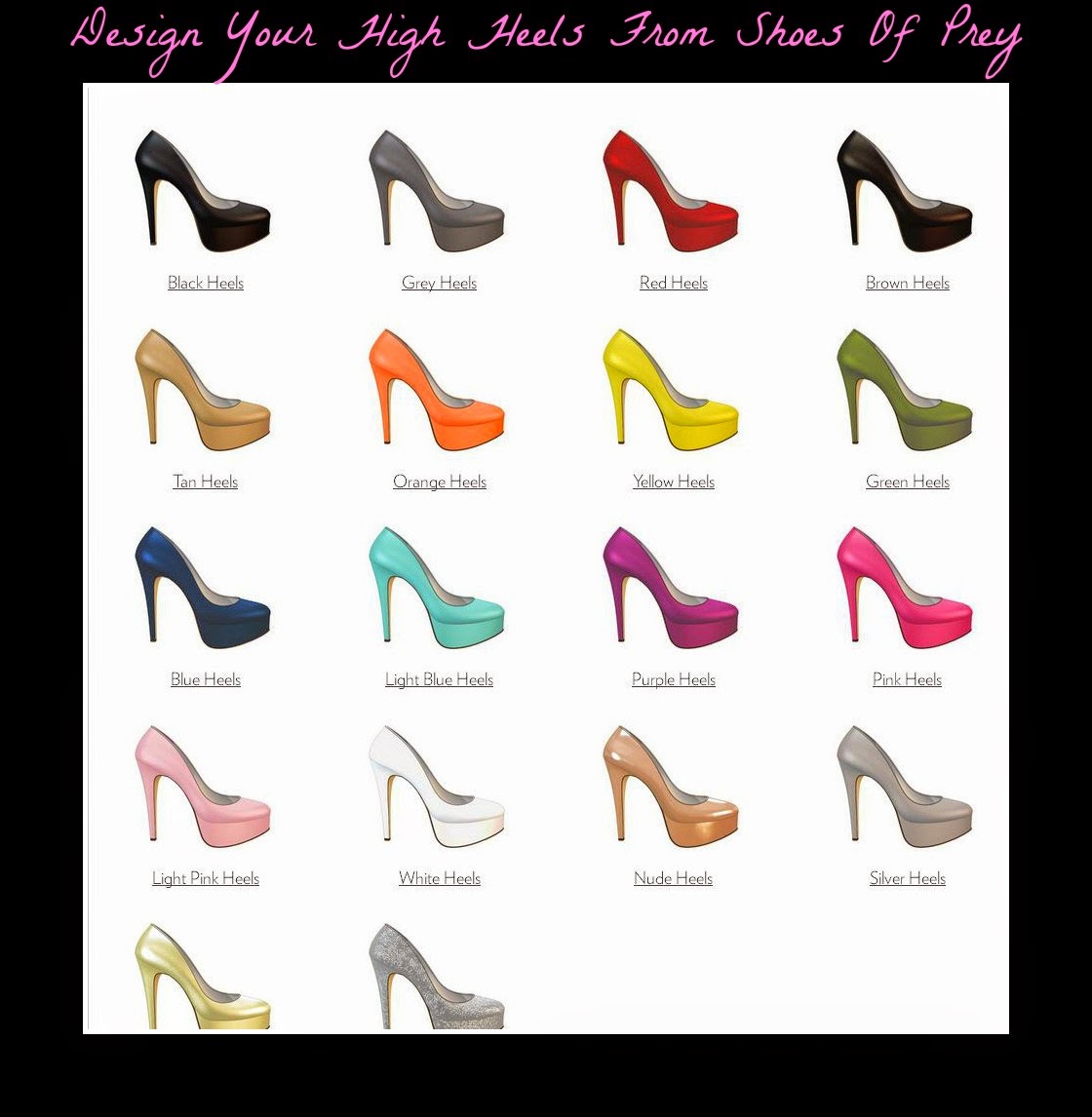 design your own high heels
