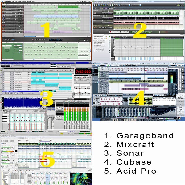 is there a competitor to garageband for pc