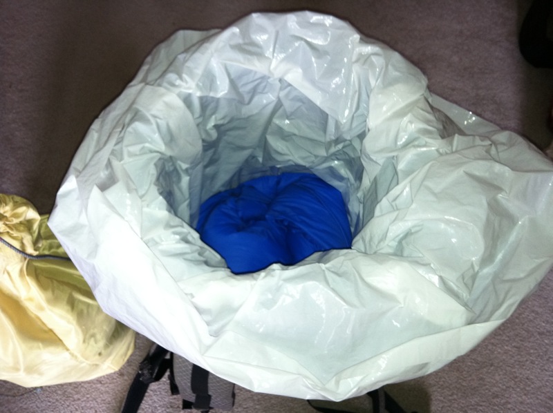 1 Trash compactor bag 0.00 55