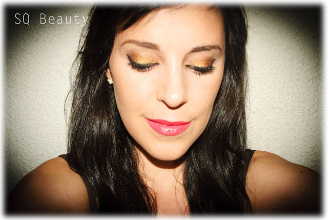 Maquillaje eyeliner y contrastre, dorado, rosa, Eyeliner and contrast makeup, gold, pink, Silvia Quirós Maquillaje eyeliner y contrastre, dorado, rosa, Eyeliner and contrast makeup, gold, pink, Silvia Quirós