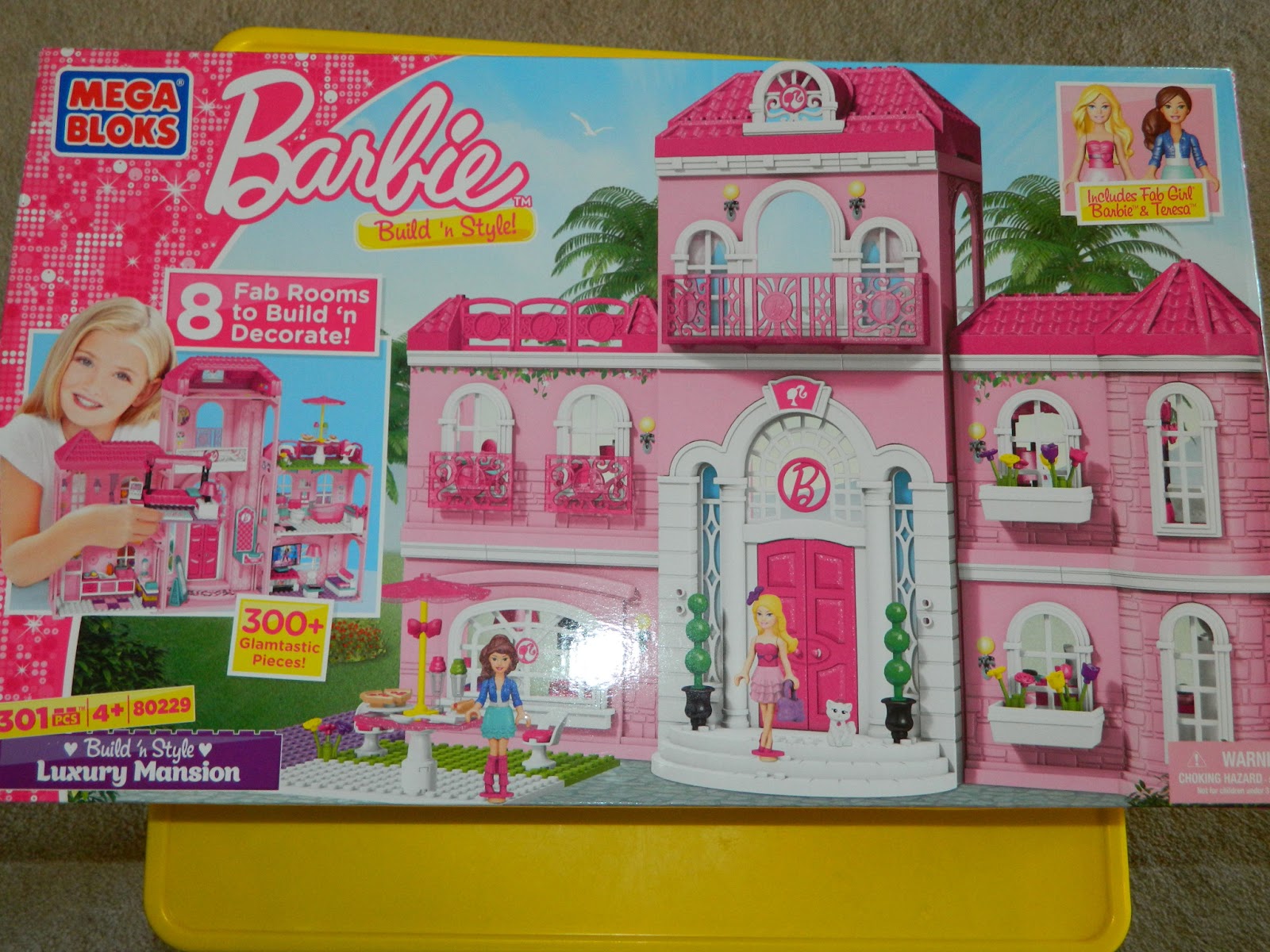 mega bloks barbie luxury mansion