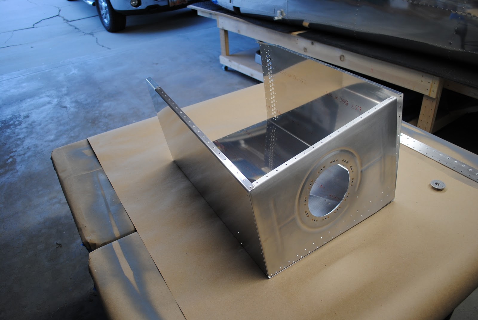 RV12 Builder in Sandy, UT Fuel Tank