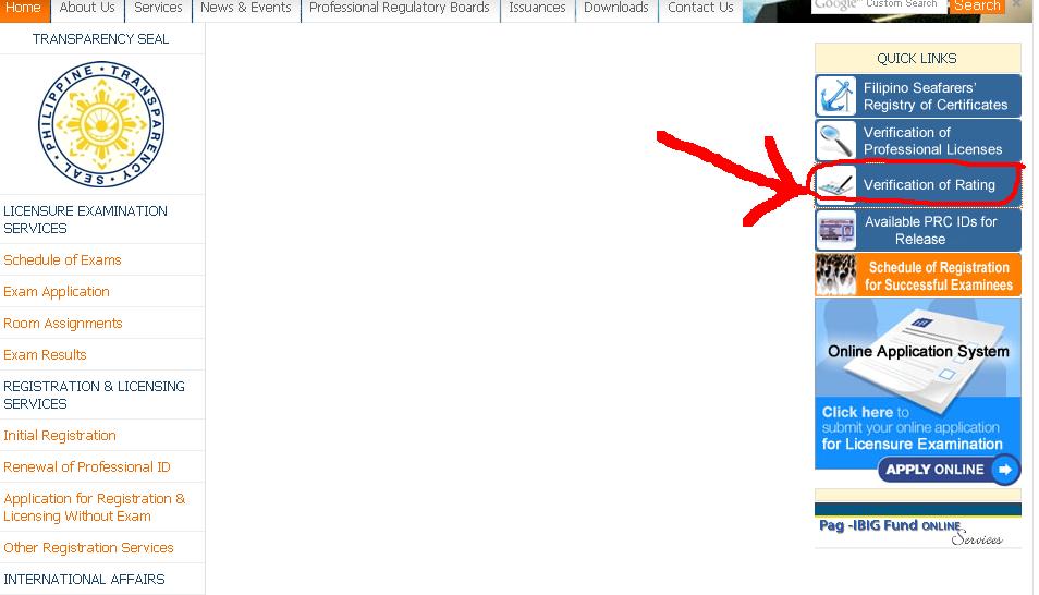 How to Verify Your Rating on PRC Board Exam You’ve Taken