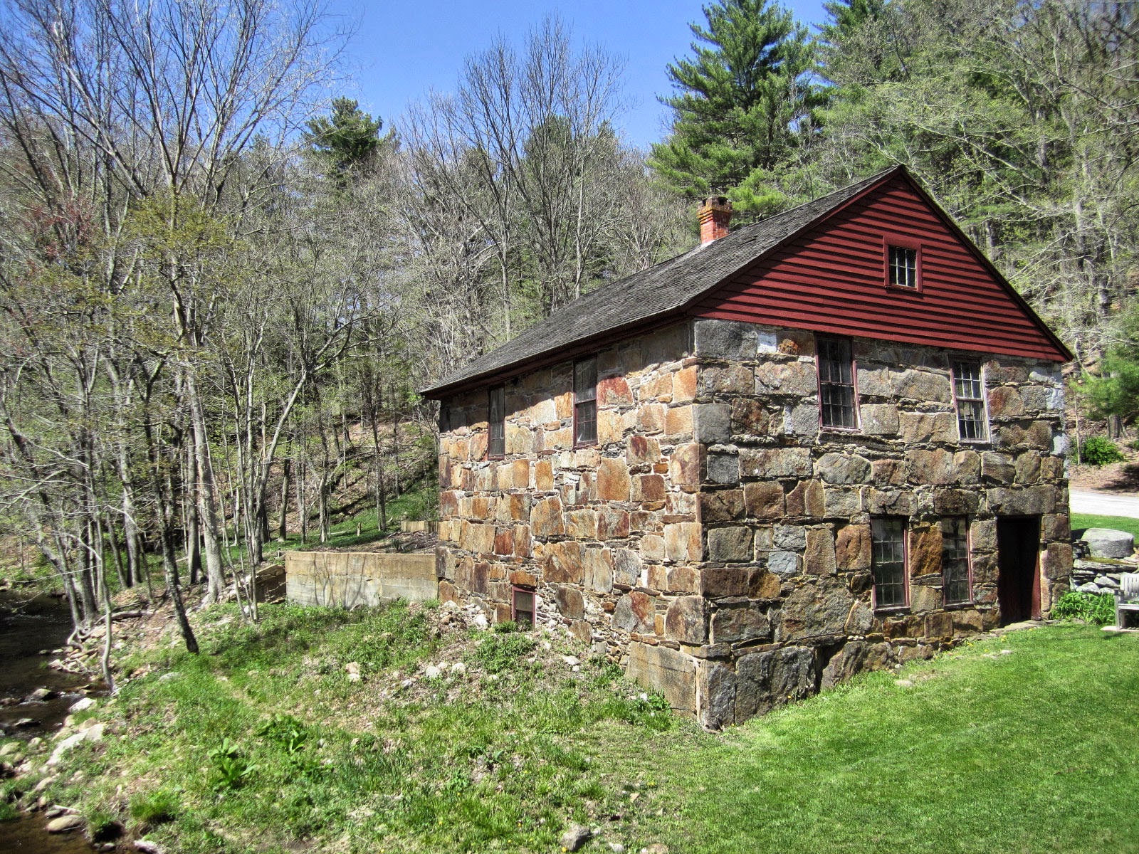 The Size of Connecticut Gurleyville Grist Mill