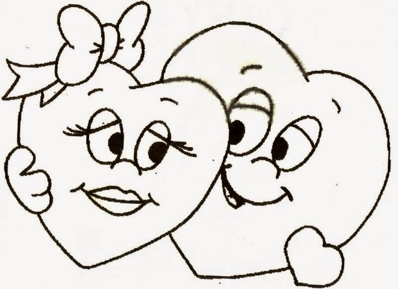 lindas imagenes de dibujos de amor para pintar y colorear todo en