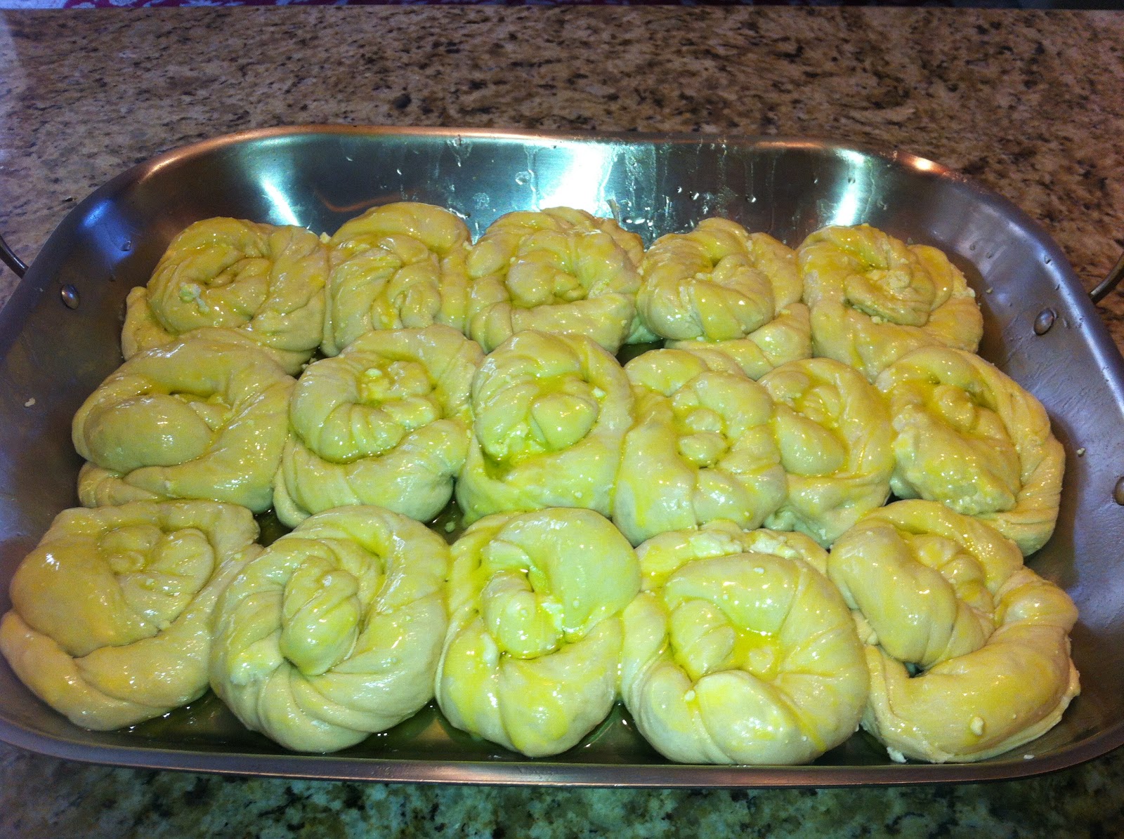 Adventures in Cookery Bulgarian Feta Cheese Bread ( Tutmanik/Mesenitza )