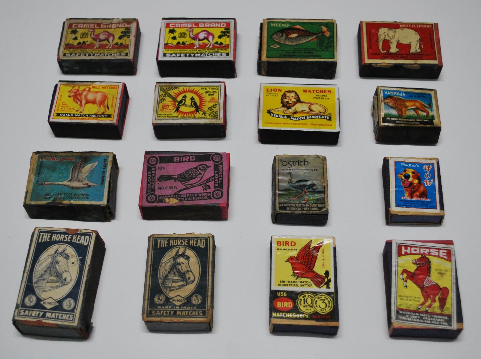 The World Of Matchboxes, Matchbooks & Matchbox Labels My Collection Wooden Matchboxes