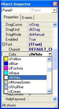 delphi object inspector delphi object inspector