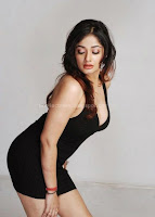 Kiran, rathod, cleavage, photos, in, black, ,thigh, show, images