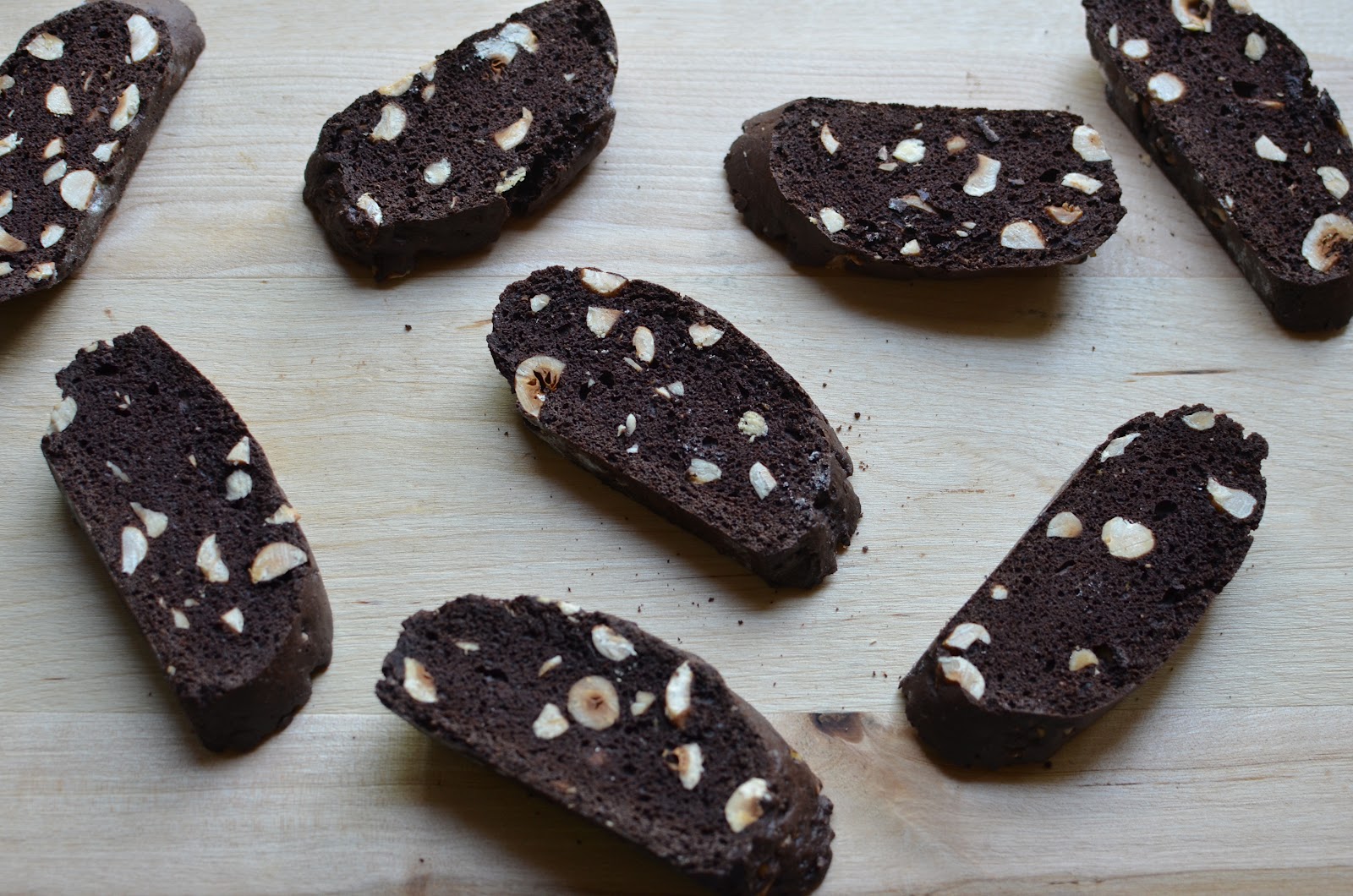 Playing with Flour Chocolatehazelnut biscotti