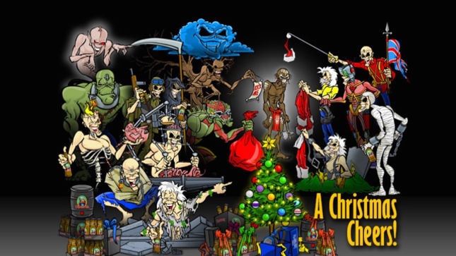 hennemusic: VIDEO: Iron Maiden issue animated Christmas card