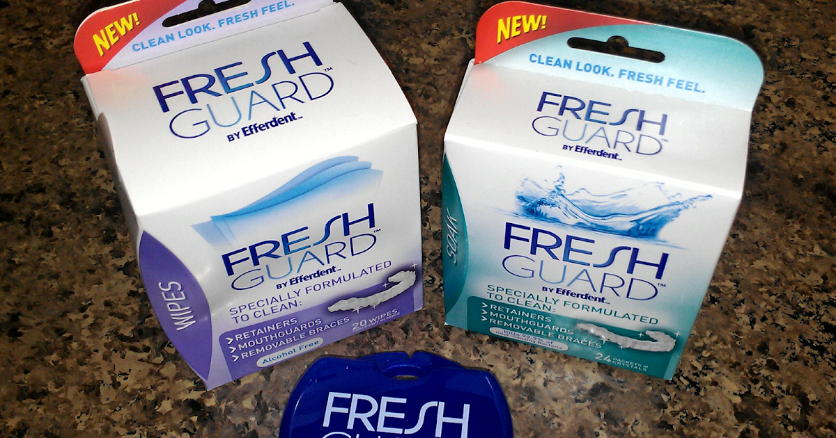 Being Frugal and Making It Work FreshGuard by Efferdent for Cleaner