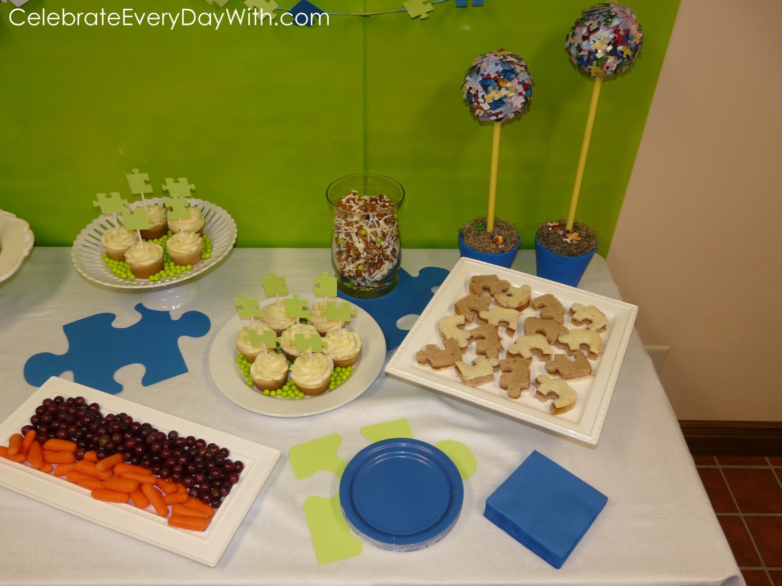 A What? A Puzzle Party Celebrate Every Day With Me