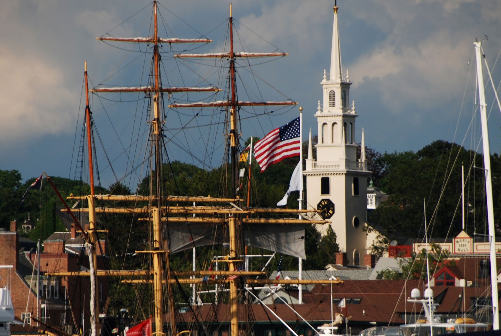 12 Meter Charters Sailing in Newport, RI Happy Independence Day from
