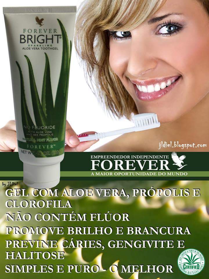 Forever living products World's best tooth gel is forever bright tooth gel
