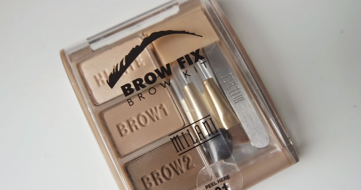 Emily & Han xo Milani Brow Fix Brow Kit