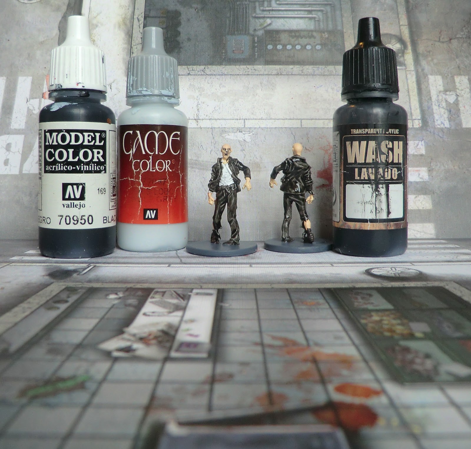 Warmaster Painting a zombie in twelve minutes an easy 'how to paint